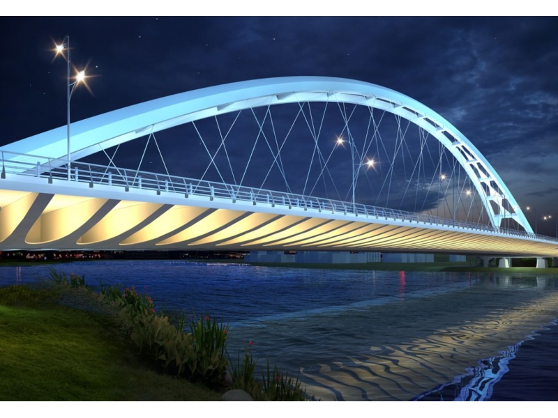 深汕大橋中分帶人行梯道工程